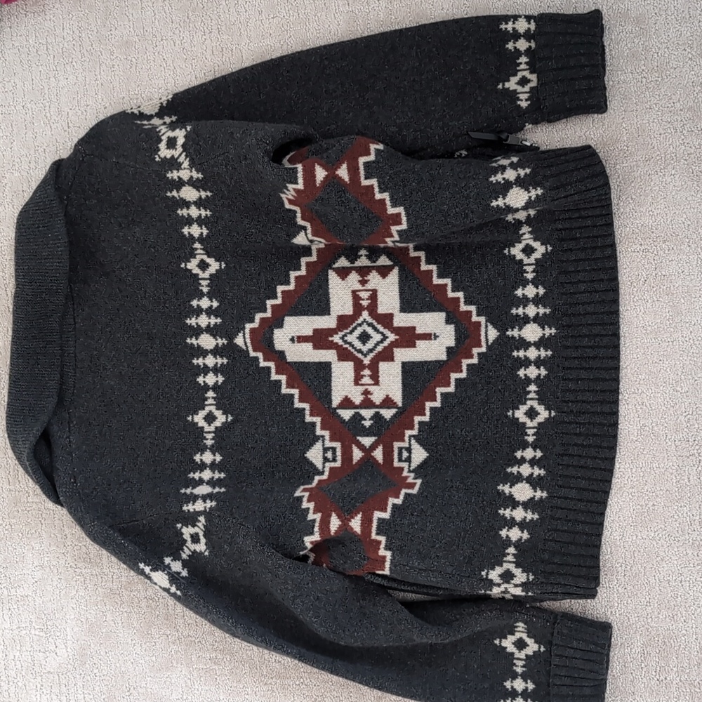 Pendleton Four Corners Zip Sweater Size XL - Picture 2 of 4